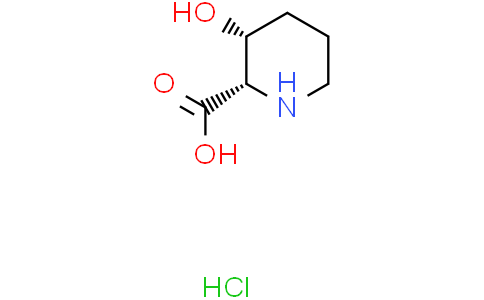 (2S,3R)-3-hydroxypiperidine-2-carboxylic acid hydrochloride