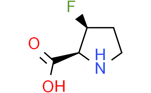 (2S,3S)-3-fluoropyrrolidine-2-carboxylic acid