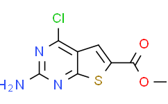 2-氨基-4-氯噻吩并[2,3-D]嘧啶-6-羧酸甲酯