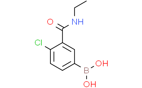 4-Chloro-3-(ethylcarbamoyl)phenylboronic acidCas:871332-69-3