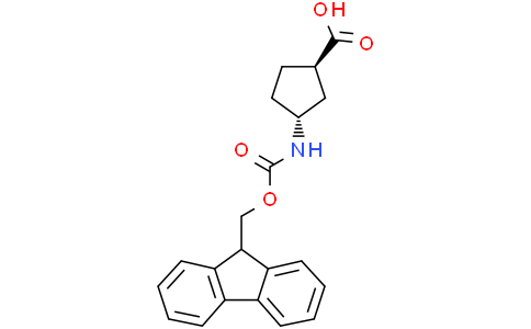 (1R, 3R)-3-(9H-Fluoren-9-ylmethoxycarbonylamino)-cyclopentanecarboxylic acidCas:872174-18-0