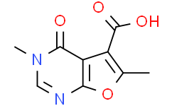 3,6-二甲基-4-氧代-3,4-二氢呋喃[2,3-D]嘧啶-5-甲酸