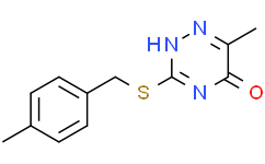 6-Methyl-3-[(4-methylbenzyl)thio]-1,2,4-triazin-5(2H)-one