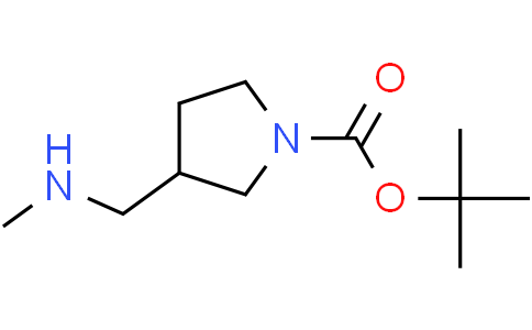 tert-butyl 3-[(methylamino)methyl]pyrrolidine-1-carboxylate