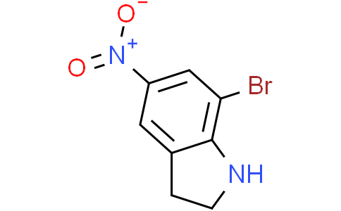 7-bromo-5-nitro-2,3-dihydro-1H-indole