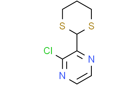 2-chloro-3-(1,3-dithian-2-yl)pyrazine
