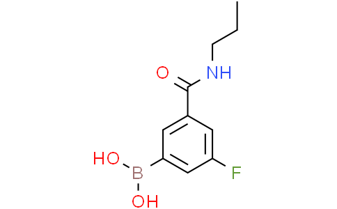 (3-Fluoro-5-(propylcarbamoyl)phenyl)boronic acidCas:874219-37-1