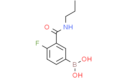 4-Fluoro-3-(n-propylcarbamoyl)phenylboronic acidCas:874219-32-6