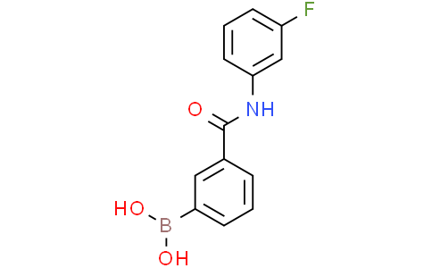 3-Borono-N-(3-fluorophenyl)benzamideCas:874288-34-3