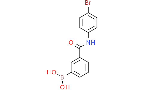 3-(4-Bromophenylcarbamoyl)phenylboronic acidCas:874288-28-5