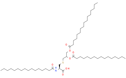 Palmitoyl-Cys((RS)-2,3-di(palmitoyloxy)-propyl)-OHCas:87420-41-5
