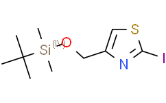 4-[[(tert-ButyldiMethylsilyl)oxy]Methyl]-2-iodo-1,3-thiazole