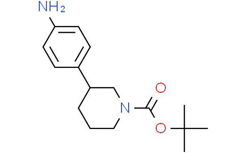 tert-butyl 3-(4-aminophenyl)piperidine-1-carboxylate
