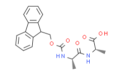 (S)-2-((S)-2-((((9H-芴-9-基)甲氧基)羰基)氨基)丙酰氨基)丙酸,98%