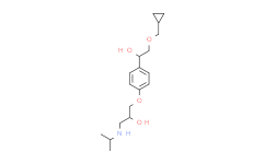 1-{4-[2-(环丙基甲氧基)-1-羟基乙基]苯氧基}-3-(异丙基氨基)-2-丙醇,95%