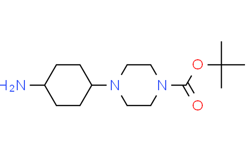 tert-butyl trans-4-(4-aminocyclohexyl)piperazine-1-carboxylate