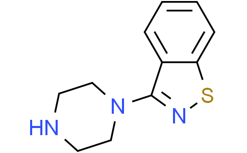3-piperazin-1-yl-1,2-benzothiazole