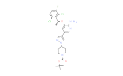 [Alfa Aesar]((R)-叔丁基4-(4-(6-氨基-5-(1-(2,6-二氯-3-氟苯基)乙氧基)吡啶-3-基)-1H-吡唑-1-基]基)哌啶-1-羧酸叔丁酯)