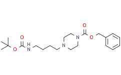 4-(4-((叔丁氧基羰基)氨基)丁基)哌嗪-1-羧酸苄酯