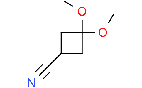 3,3-dimethoxycyclobutanecarbonitrile