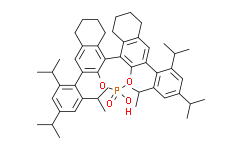 (11bS)-8，9，10，11，12，13，14，15-Octahydro-4-hydroxy-2，6-bis[2，4，6-tris(1-methylethyl)phenyl]-4-oxide-dinaphtho[2，1-d:1'，2'-f][1，3，2]dioxaphosphepin,≥98%，99%e.e.