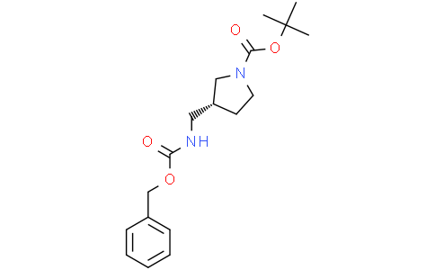 tert-butyl (3R)-3-({[(benzyloxy)carbonyl]amino}methyl)pyrrolidine-1-carboxylate