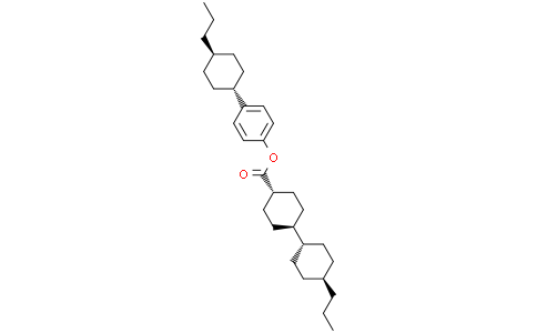 (trans,trans)-4-Propyl1,1-bicyclohexyl-4-carboxyllic Acid-4-(trans-4-propylcyclohexyl)phenyl EsterCas:88038-92-0