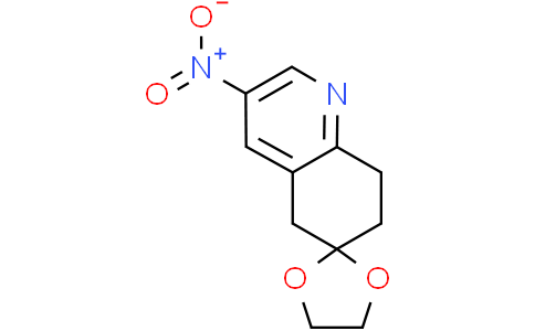 3'-nitrospiro[1,3-dioxolane-2,6'-7,8-dihydro-5H-quinoline