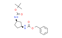 顺式-1-(Boc-氨基)-3-(Cbz-氨基)环戊烷,95%