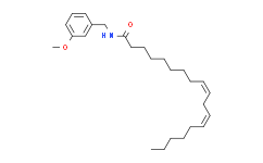 (9Z，12Z)-N-[(3-甲氧基苯基)甲基]-9，12-十八碳二烯酰胺,98%