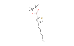 2-(4-己基-2-噻吩基)-4，4，5，5-四甲基-1，3，2-二氧杂戊硼烷,≥98%(GC)