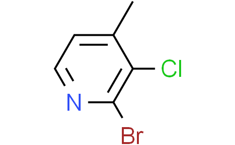 2-bromo-3-chloro-4-methyl-pyridine