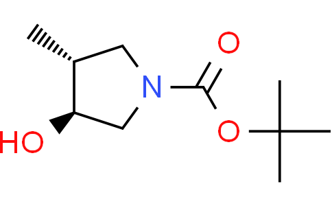 tert-butyl trans-3-hydroxy-4-methylpyrrolidine-1-carboxylate