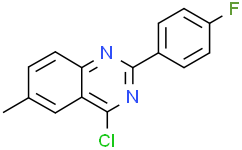 4-CHLORO-2-(4-FLUORO-PHENYL)-6-METHYL-QUINAZOLINE