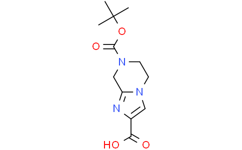 7-[(tert-butoxy)carbonyl]-5H,6H,7H,8H-imidazo[1,2-a]pyrazine-2-carboxylic acid