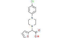 [4-(4-CHLORO-PHENYL)-PIPERAZIN-1-YL]-FURAN-2-YL-ACETIC ACID