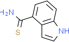 1H-吲哚-4-硫代甲酰胺