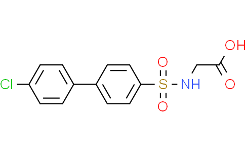((4'-Chloro-[1,1'-biphenyl]-4-yl)sulfonyl)glycineCas:885269-36-3