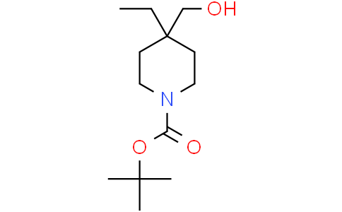 tert-butyl 4-ethyl-4-(hydroxymethyl)piperidine-1-carboxylate