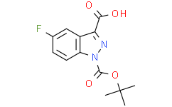 5-氟-1-[(2-甲基丙-2-基)氧羰基]吲唑-3-羧酸