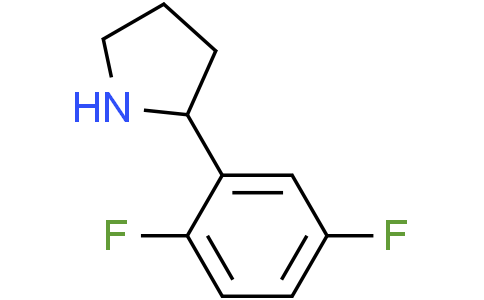 2-(2, 5-difluorophenyl) pyrrolidine