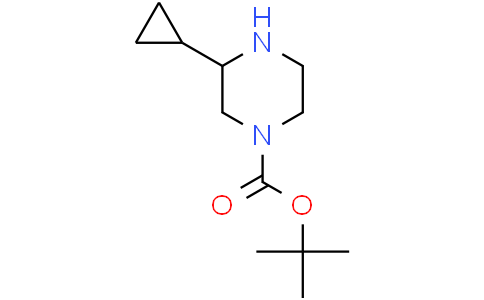 tert-butyl 3-cyclopropylpiperazine-1-carboxylate