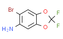 6-溴-2，2-二氟苯并[d] [1，3]二氧杂环戊烷-5-胺,97%