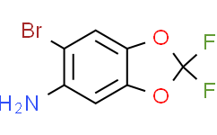 6-溴-2，2-二氟苯并[d] [1，3]二氧杂环戊烷-5-胺,97%