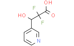 2,2-Difluoro-3-hydroxy-(3-pyridyl)propionic Acid