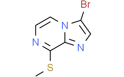 3-bromo-8-(methylsulfanyl)imidazo[1,2-a]pyrazine