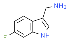 (6-氟-1H-吲哚-3-基)甲胺,97%