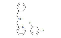 N-苄基-1-[6-(2，4-二氟苯基)-2-吡啶基]甲胺,95%