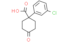 1-(3-氯苯基)-4-氧代环己甲酸,≥97%