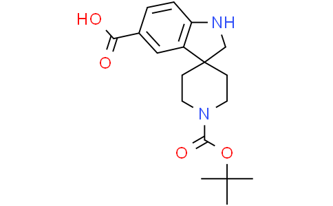 1-tert-butoxycarbonylspiro[indoline-3,4-piperidine]-5-carboxylic acid